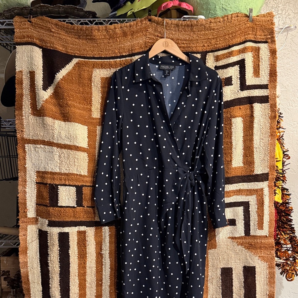 SALE 🦃 Polka Dot Dress with Long Sleeves